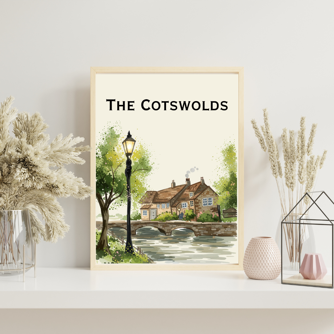 The Cotswolds Wall Print