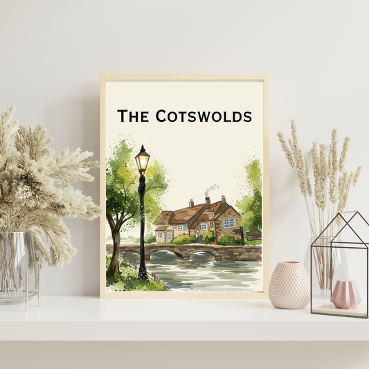 The Cotswolds Wall Print