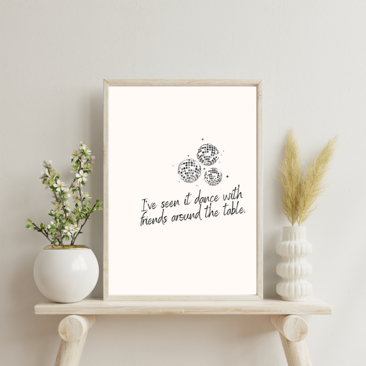 I’ve Seen It Dance Wall Print