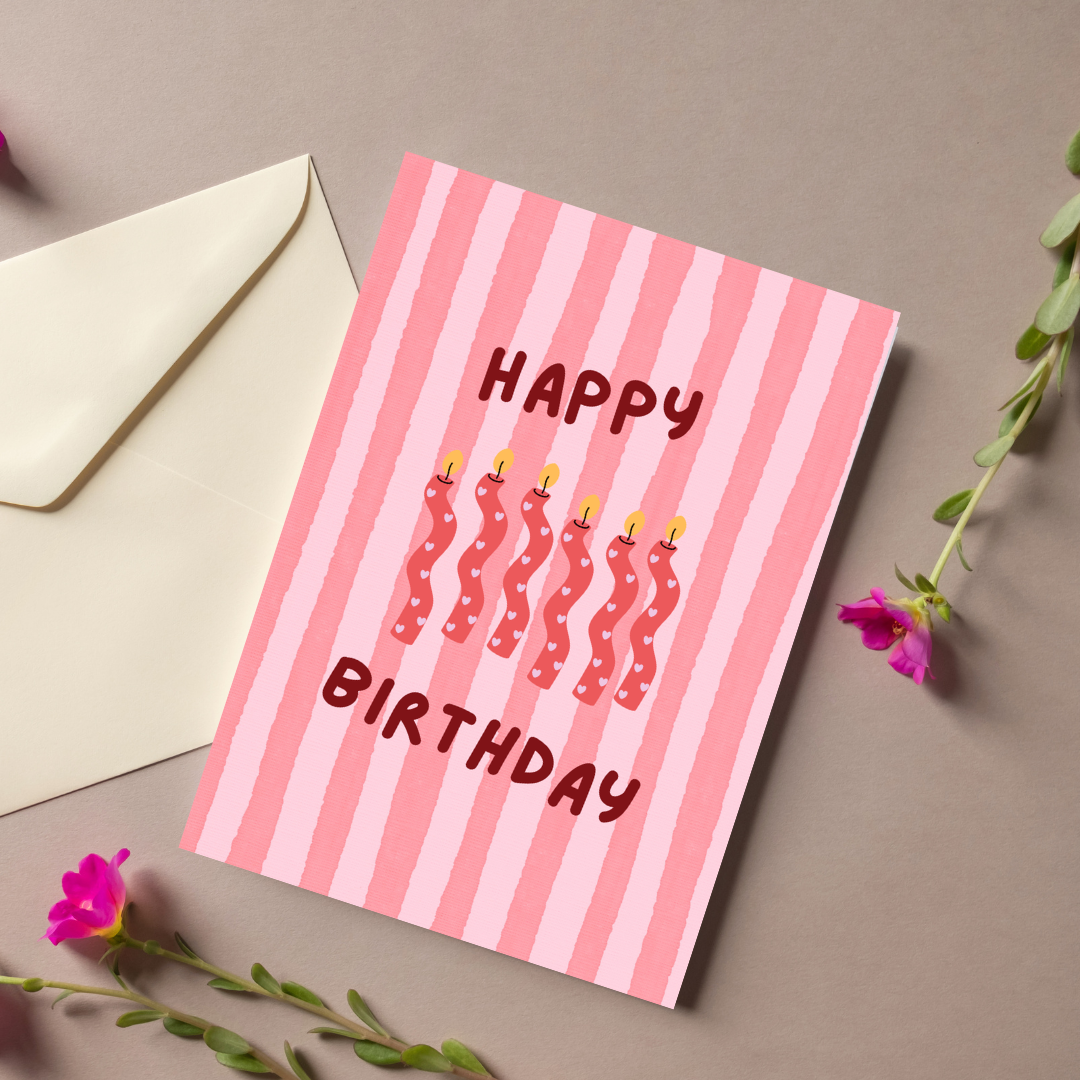 Birthday Candles Card