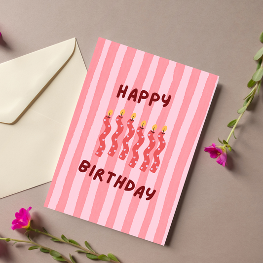 Birthday Candles Card